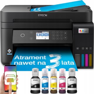 Drukarka Eco Tank Epson L6270 3W1 Adf Duplex Wifi Lan Tusze 66 Kartridży