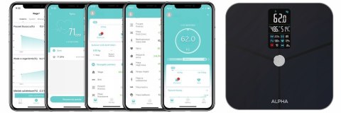 Inteligentna Waga Smart Scale Pro - Kompleksowe Pomiary Zdrowia I Ciała