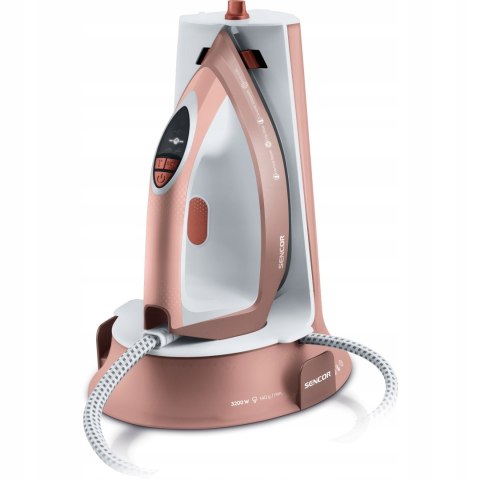 Stacja Parowa Sencor 3200W 140G/M, Pionowe Prasowanie, Ceramiczna Stopa