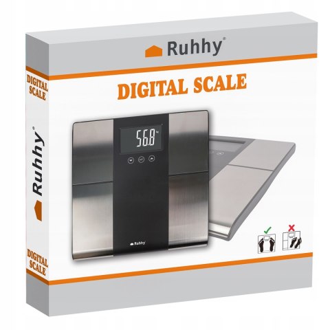 Waga Analityczna Smart 225Kg Z Lcd, Pomiar Bmi I Analiza 10 Profili Ciała