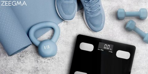 Waga Analityczna Zeegma 17-Parametrowa, Bluetooth, Łazienkowa I Sportowa