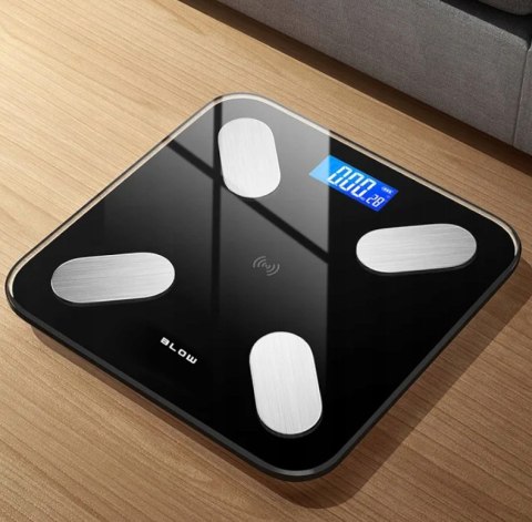 Waga Łazienkowa Smart Bluetooth 180Kg Z Aplikacją I 25 Funkcjami