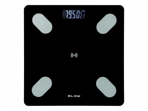 Waga Łazienkowa Smart Bluetooth 180Kg Z Aplikacją I 25 Funkcjami
