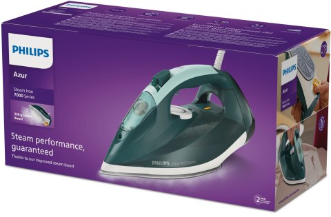 Żelazko Parowe Philips 2800W Dst7031/70 - 50G Ciągły, 250G Uderzenie, 300Ml