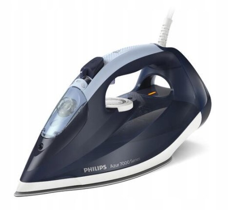 Żelazko Parowe Philips Azur 7000 2800W: 50G/Min Uderz. 250G, Pras. Pionowe