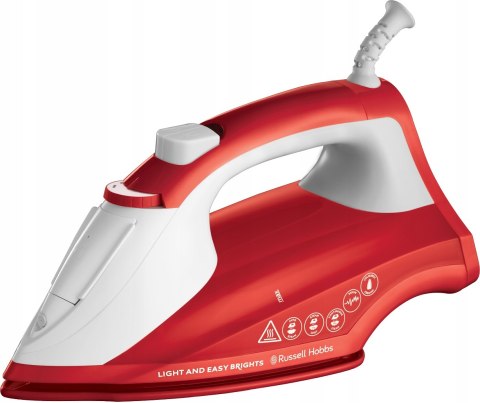 Żelazko Parowe Russell Hobbs 2400W Kolorowe, Ceramiczna Stopa Autosteam