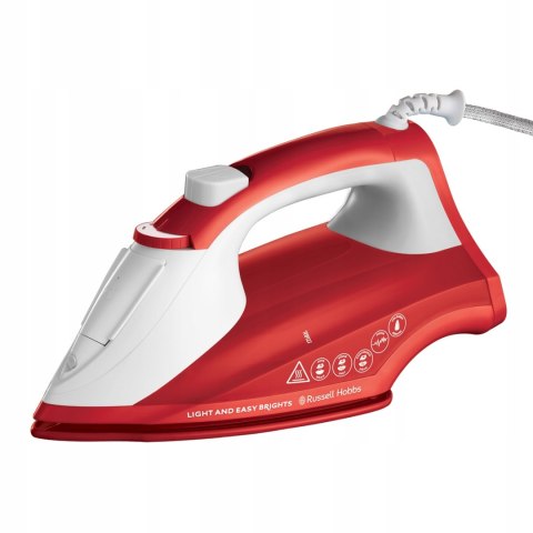 Żelazko Parowe Russell Hobbs 2400W Kolorowe, Ceramiczna Stopa Autosteam