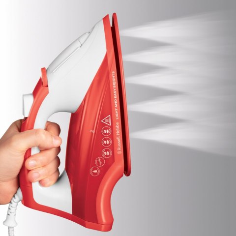 Żelazko Parowe Russell Hobbs 2400W Kolorowe, Ceramiczna Stopa Autosteam