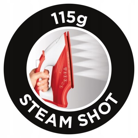 Żelazko Parowe Russell Hobbs 2400W Kolorowe, Ceramiczna Stopa Autosteam