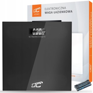 Elektroniczna Szklana Waga Łazienkowa Ltc 180 Kg Precyzja Do 100G Autozero