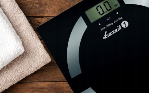 Elektroniczna Waga Łazienkowa Bs-11 B Do 180 Kg Z Analizą Impedancji