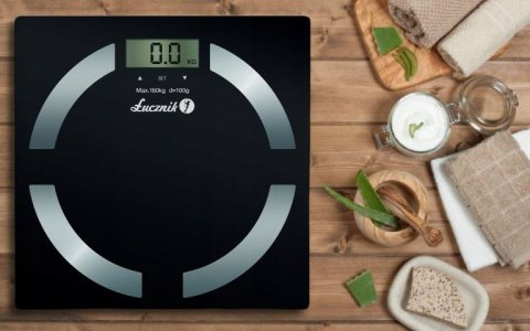 Elektroniczna Waga Łazienkowa Bs-11 B Do 180 Kg Z Analizą Impedancji