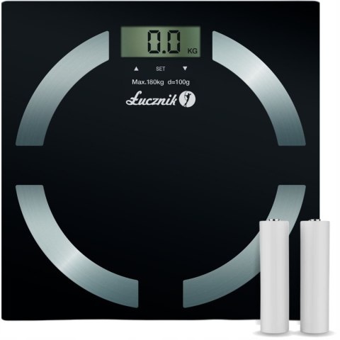Elektroniczna Waga Łazienkowa Bs-11 B Do 180 Kg Z Analizą Impedancji