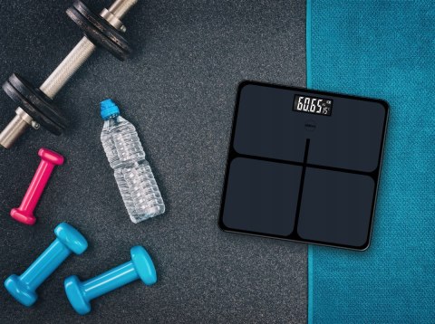 Elektroniczna Waga Łazienkowa Eldom Gwo270 180Kg Szklana Dotykowa Lcd Temp
