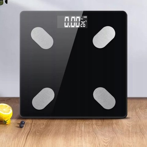 Inteligentna Waga Łazienkowa Bluetooth Analityczna 180Kg Okok Aplikacja