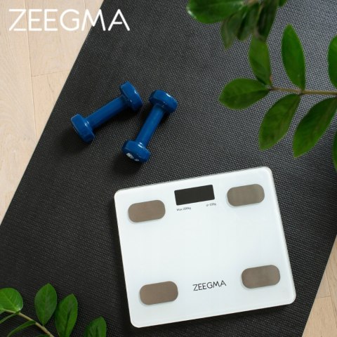 Waga Analityczna Smart Biała 17W1 Z 17 Parametrami I Bluetooth Do 200 Kg