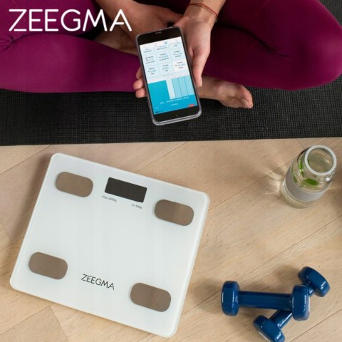 Waga Analityczna Smart Biała 17W1 Z 17 Parametrami I Bluetooth Do 200 Kg