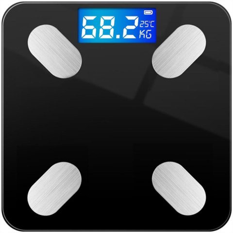 Waga Łazienkowa Analityczna Smart 180Kg Z Bluetooth I 25 Funkcjami