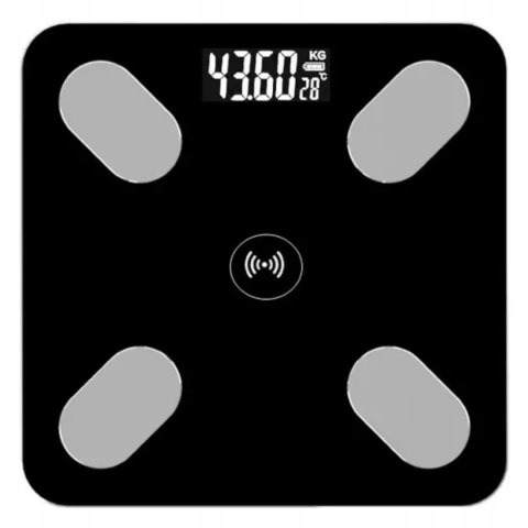Waga Łazienkowa Analityczna Smart 180Kg Z Bluetooth I 25 Funkcjami
