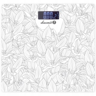 Waga Łazienkowa Elektroniczna Bs-973, Szklana 150Kg, Lcd 0,1 Kg, 2Xaaa