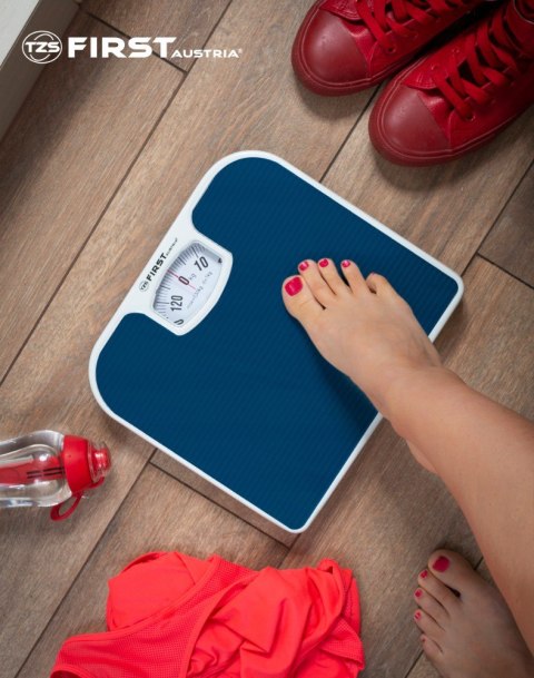 Waga Łazienkowa Mechaniczna First Austria 0-130 Kg, Antypoślizgowa