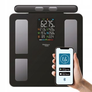 Waga Łazienkowa Scala 15-Parametrów Bluetooth Lcd, Apple Health, Google Fit