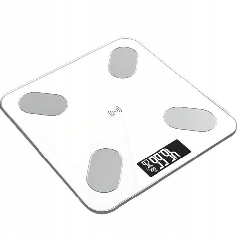 Waga Łazienkowa Smart+ 180Kg Analityczna, Bluetooth, Precyzyjny Pomiar