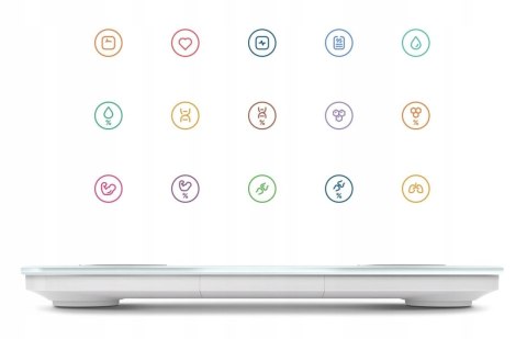 Waga Łazienkowa Xiaomi Smart Analityczna - 25 Parametrów, 36 Użytkowników