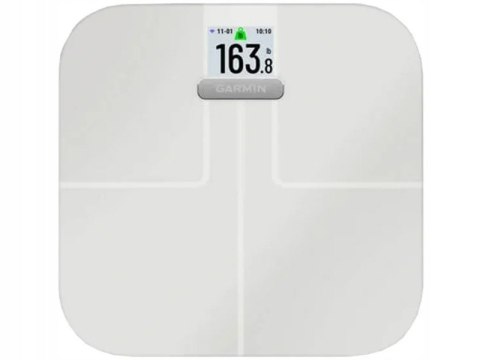 Waga Osobowa Garmin Index S2 Max 180Kg Bluetooth Wi-Fi Analiza Ciała Biała