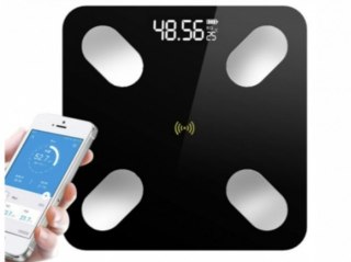 Inteligentna Waga Łazienkowa Slim 180Kg Z Bluetooth I 25 Funkcjami