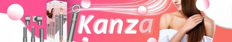 Kanza Suszarka Do Włosów 5W1 - Błyskawiczne Suszenie, Ionizacja, 5 Nasadek