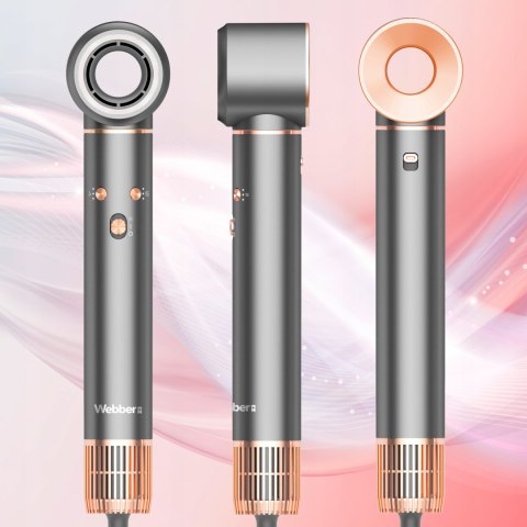 Suszarka Do Włosów 5W1 1300W Webber Hd4 Ultra-Silence Jonizacja 3 Prędkości