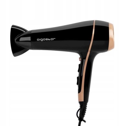 Suszarka Do Włosów Aigostar 2400W, Jonizacja, 3 Temp., 2 Prędkości, Dyfuzor