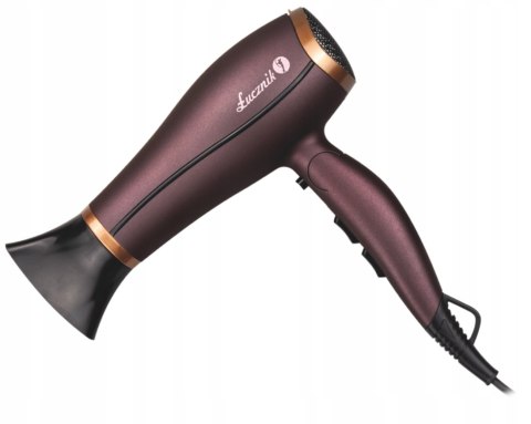 Suszarka Do Włosów Łucznik Hd-410 2200W Dyfuzor Jonizacja Składana Mocna
