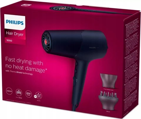 Suszarka Do Włosów Philips Bhd510/00 2300W Thermoshield 6 Trybów Jonizacja