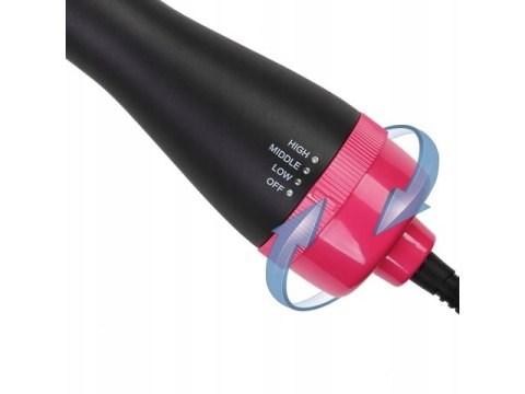 Suszarka-Szczotka 4W1 1000W Jonizacja 2 Prędkości 3 Temperatury Ceramiczna