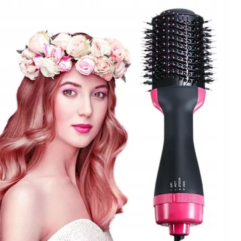 Szczotka Suszarka 4W1 1000W - Suszy, Czesze, Prostuje, Kręci, Lokuje Włosy