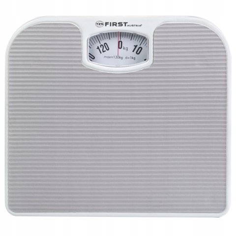 Waga Łazienkowa Mechaniczna First Austria 130 Kg Srebrna, Kompaktowa