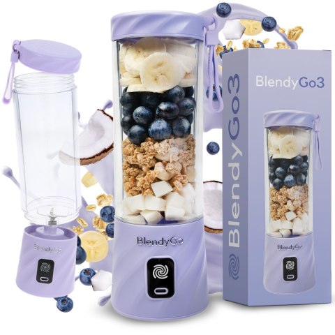 Blender Bezprzewodowy Blendygo 3 250W Usb 550Ml Kielichowy Tech. Blendpro
