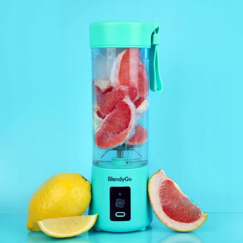 Blender Personalny Blendygo 3 Miętowy - Smoothie, Pulsemotion, Z Usb-C