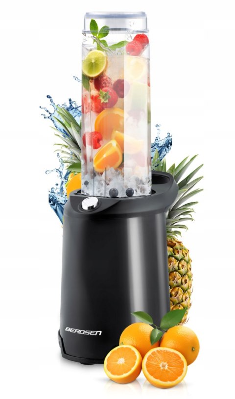 Blender Smoothie Berdsen 700W Z 2 Butelkami 0,57L - Mocny, Mobilny, Idealny