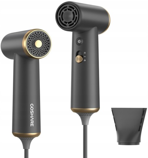Kompaktowa Suszarka Do Włosów Coshare Supermini 800W, 8 Trybów, Podróżna
