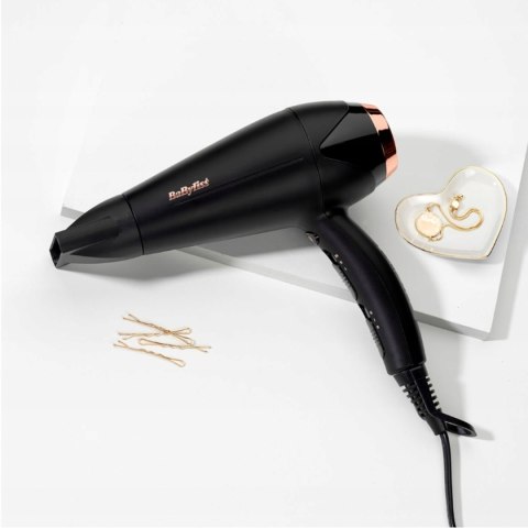 Mocna Suszarka Babyliss D570de 2200W Jonizacja Koncentrator Dyfuzor Hit