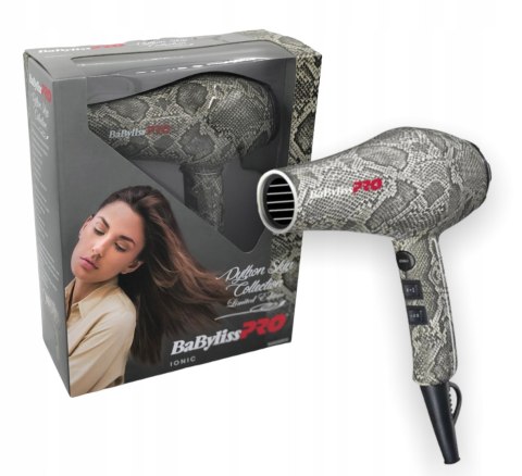 Profesjonalna Suszarka Do Włosów Babyliss Python 1900W, 6 Trybów, Jonizacja