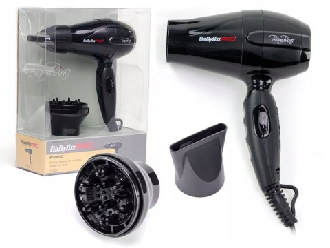 Suszarka Do Włosów Babyliss Pro Bambino Bab5510e 1200W Podróżna Akcesoria