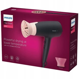 Suszarka Do Włosów Philips 2100W, Thermoprotect, Jonizacja, 6 Ustawień