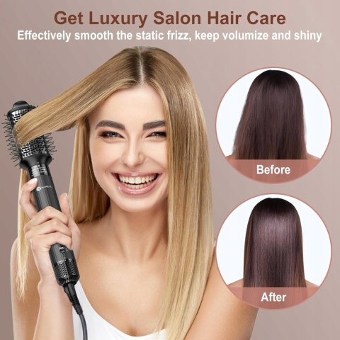 Suszarka I Lokówka 5W1 Slopehill Air Styler 110000 Obr./Min Ciemnoszara
