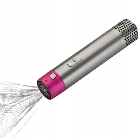 Suszarka Lokówka 5W1 1000W Multifunkcyjna 3 Poziomy, Jonizacja Różo-Srebrna