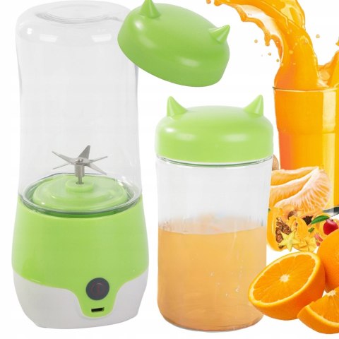 Bezprzewodowy Blender Smoothie Usb 350Ml - Mobilny Kubek Koktajlowy