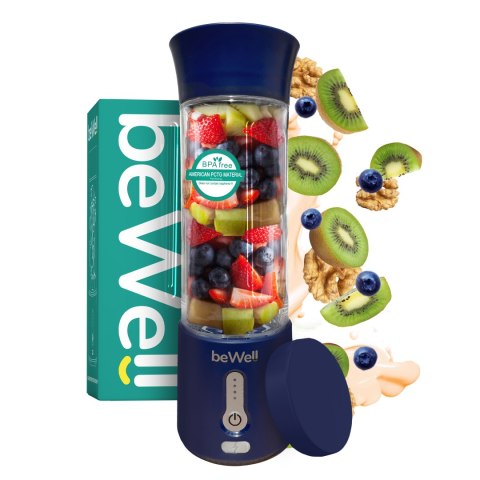 Bieżnikowy Blender Bewell Plus 500Ml - Bezprzewodowy I Przenośny